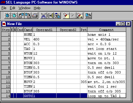 PC Software Interface