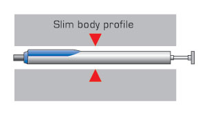 Micro Cylinder slim body profile
