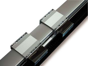 NS Rotating Nut Linear Actuator multi slider support - IAI Intelligent Actuator