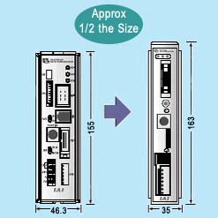 Smaller Controller Footprint Electric Automation