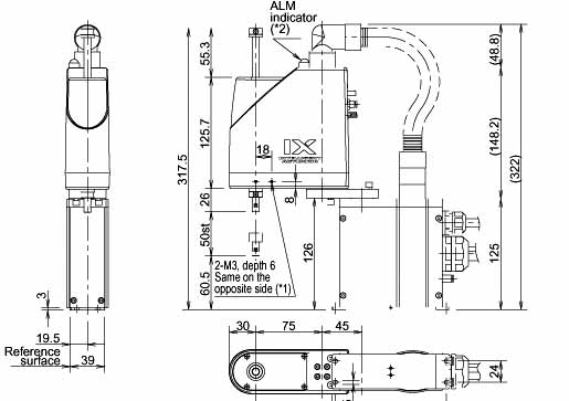 IX-NNN/NNC Ultra Compact SCARA CAD - IAI Intelligent Actuator