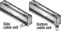 cable exit option