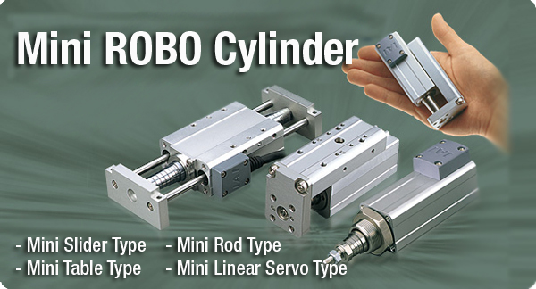 mini actuator electric robo cylinder for factory automation